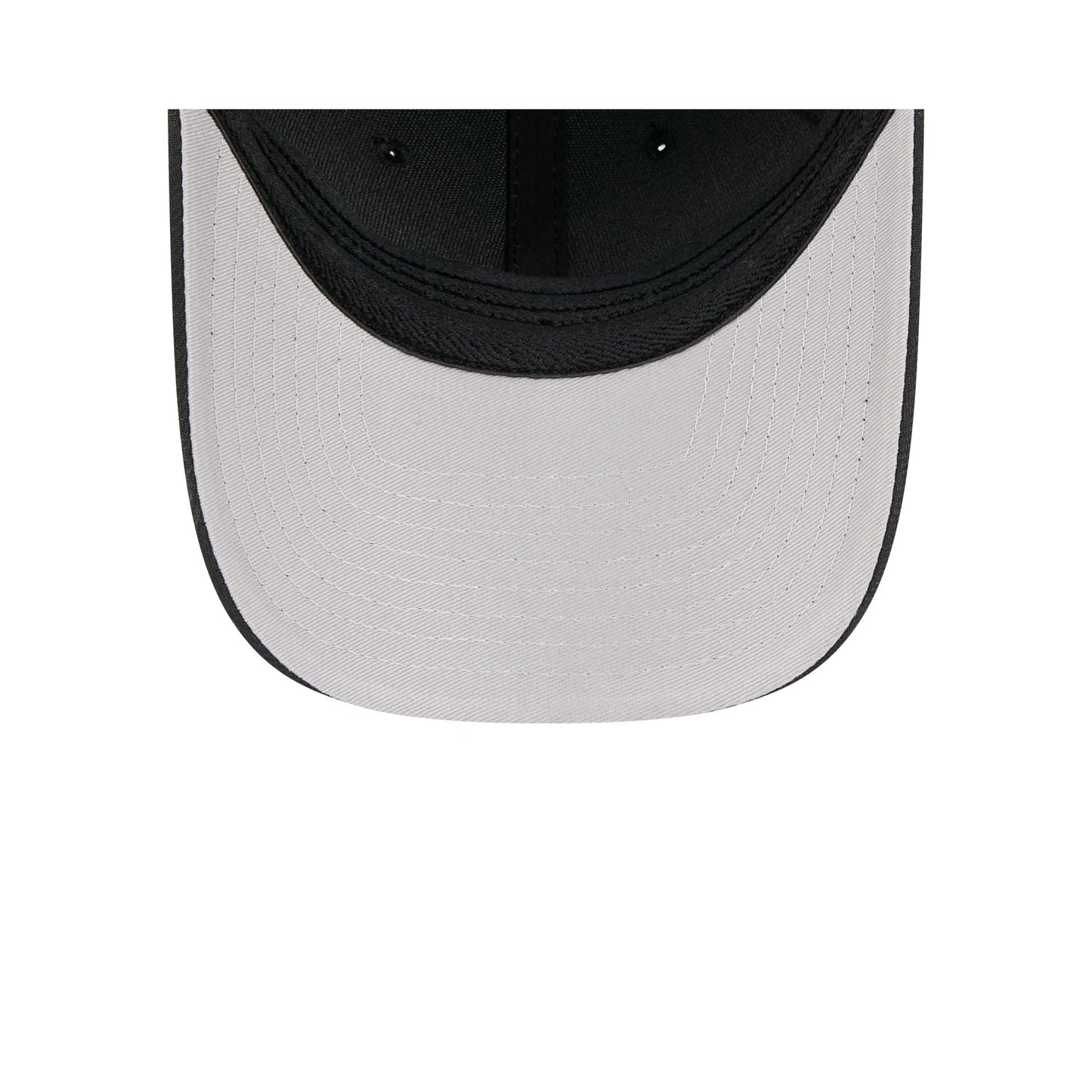 Los Angeles Dodgers Black and White 39THIRTY M-Crown Stretch Fit Hat