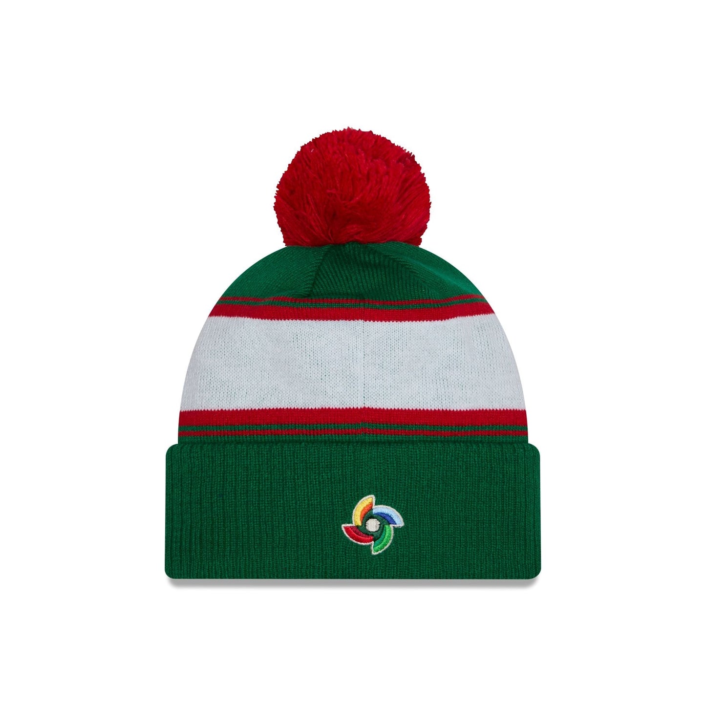 2026 World Baseball Classic Mexico Pom Knit Hat