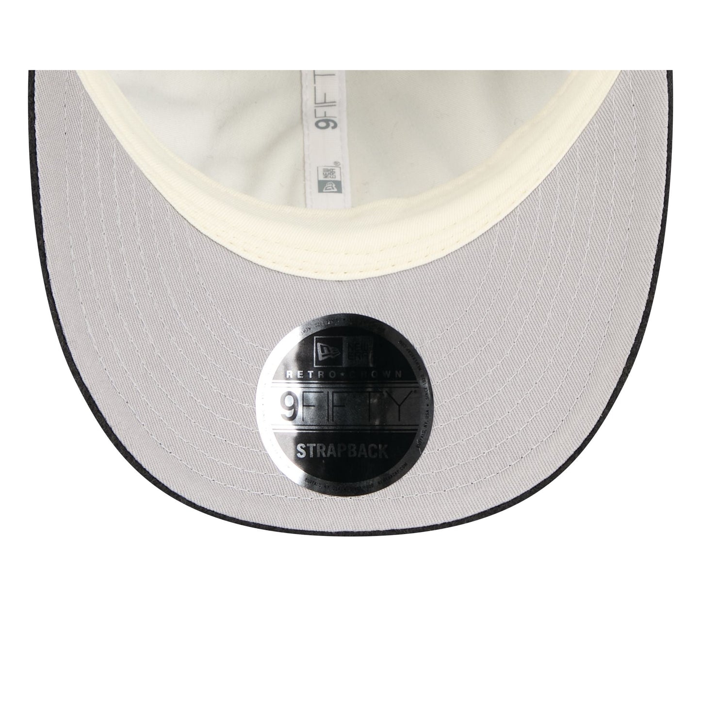 Kansas City Monarchs Navy Merino & Cashmere Moon Retro Crown 9FIFTY Adjustable Hat