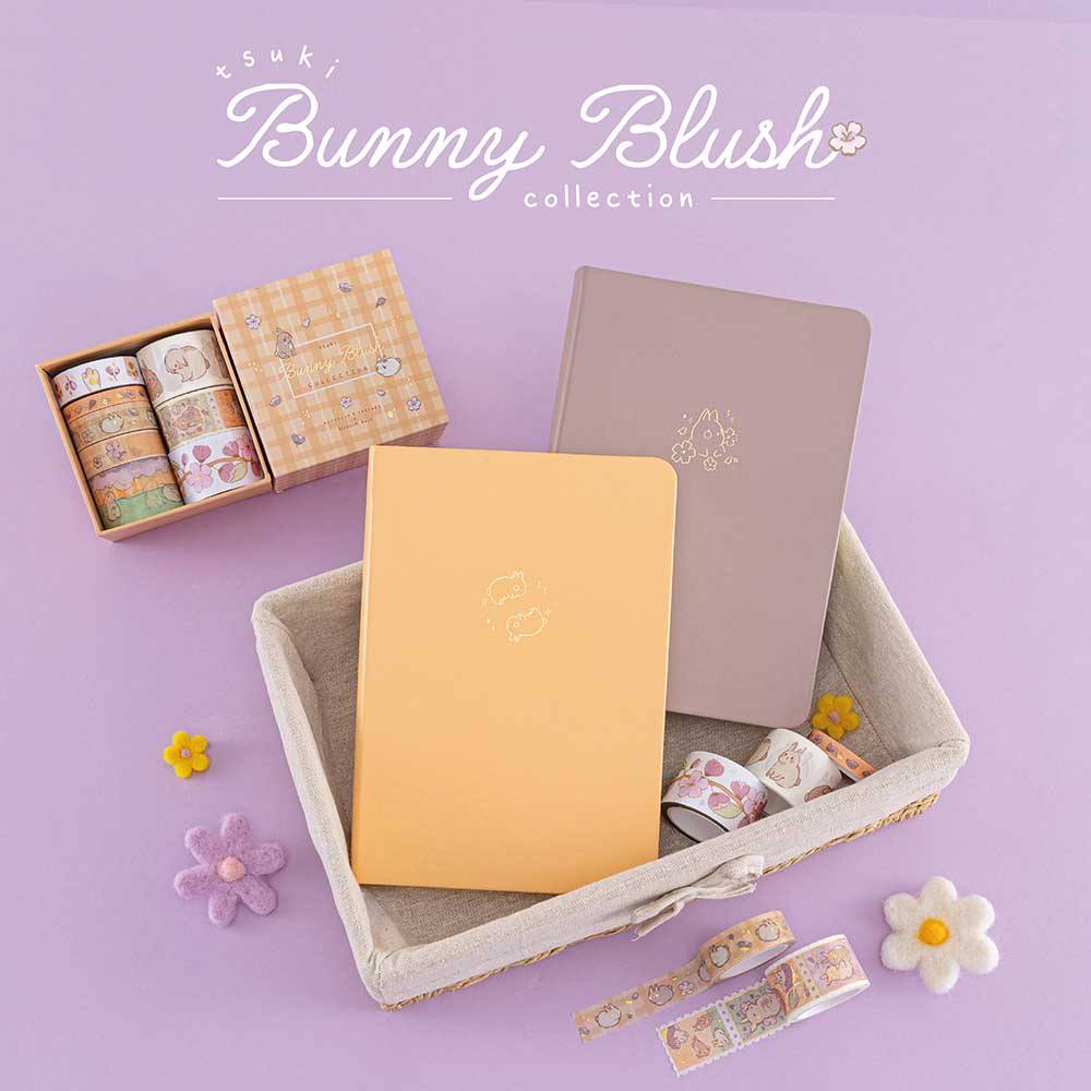 Tsuki ‘Bunny Blush’ Washi Tape Set ☾ x @blossom_bujo