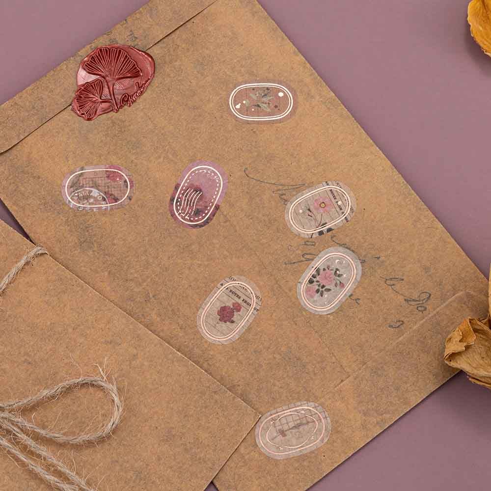 Tsuki ‘Vintage Rose’ Washi Tape Set ☾