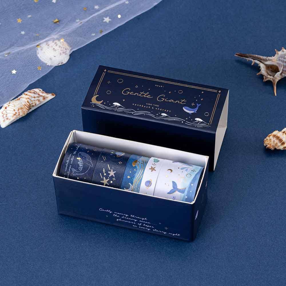 Tsuki ‘Gentle Giant’ Washi Tape Set ☾