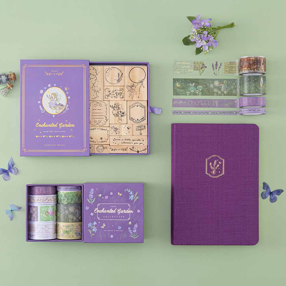 Tsuki ‘Enchanted Garden’ Washi Tape Set ☾