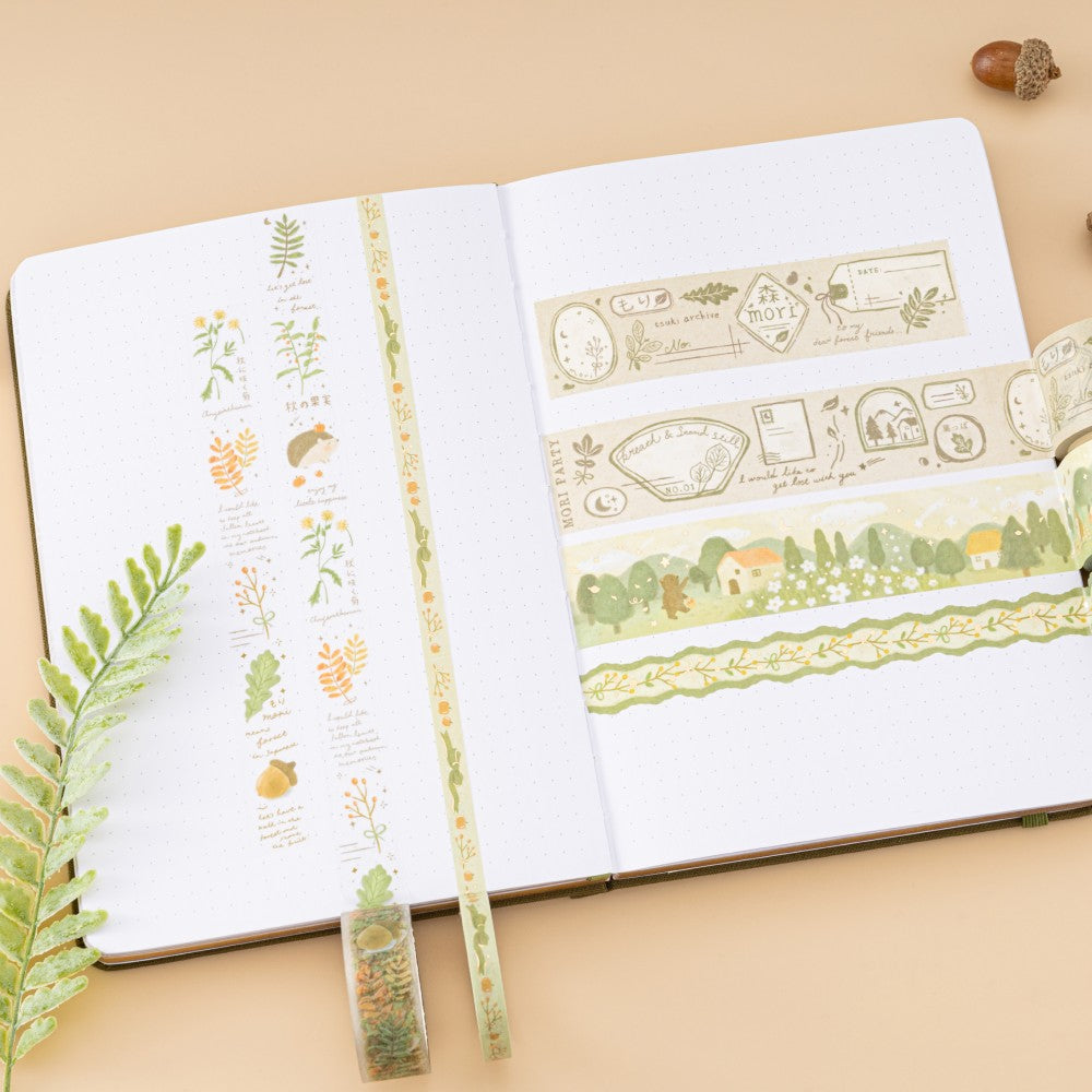 Tsuki ‘Mori’ Washi Tape Set ☾