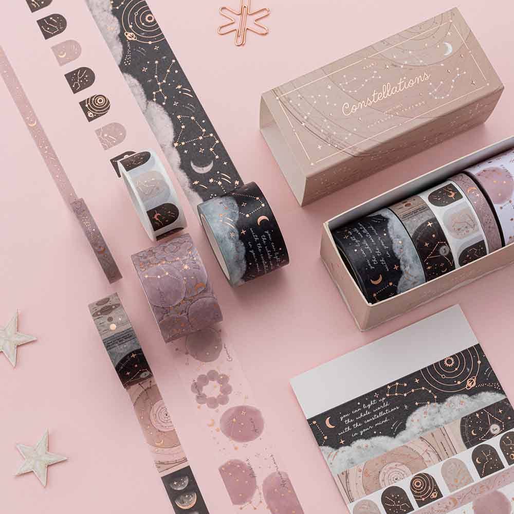 Tsuki ‘Constellations’ Washi Tape Set ☾