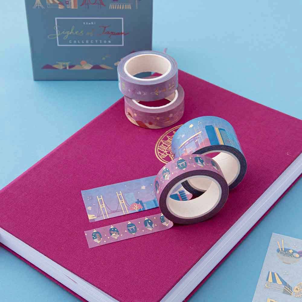 Tsuki ‘Sights of Japan’ Washi Tape Set ☾