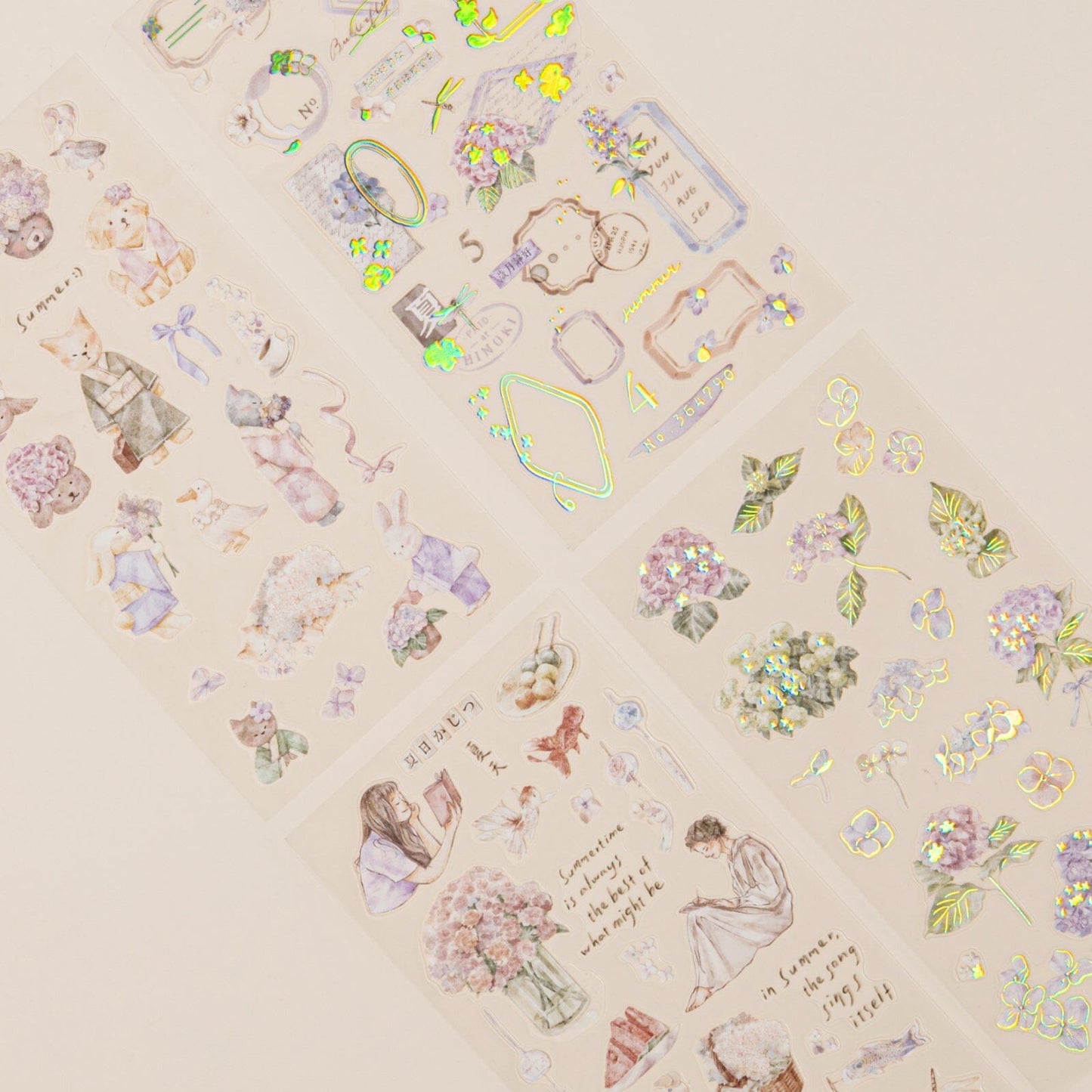 Hinoki - ‘Into the Summer’ Sticker Sheets