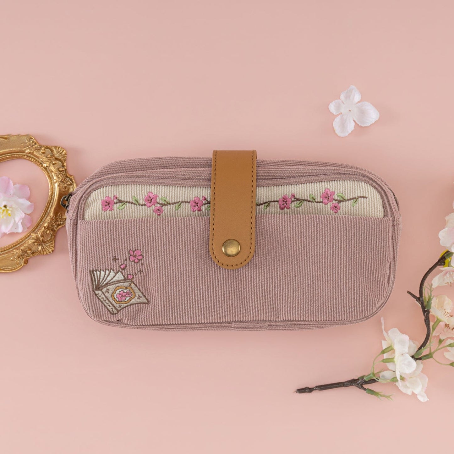 Tsuki ‘Sakura Story’ Pen Pouch ☾