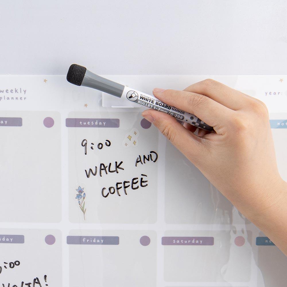 Tsuki Reusable Weekly Wall Planner ☾
