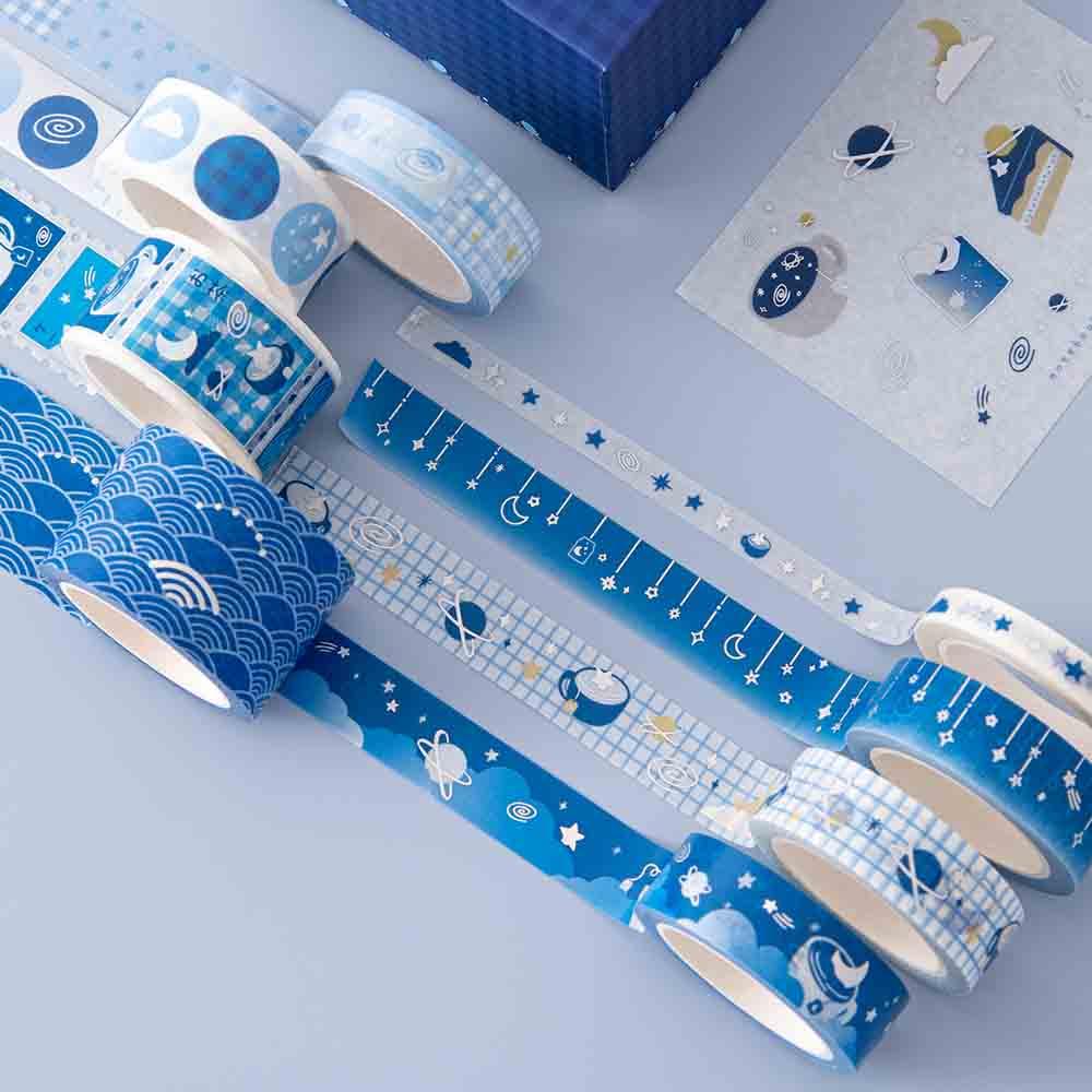 Tsuki ‘Cup of Galaxy’ Holographic Washi Tape Set ☾
