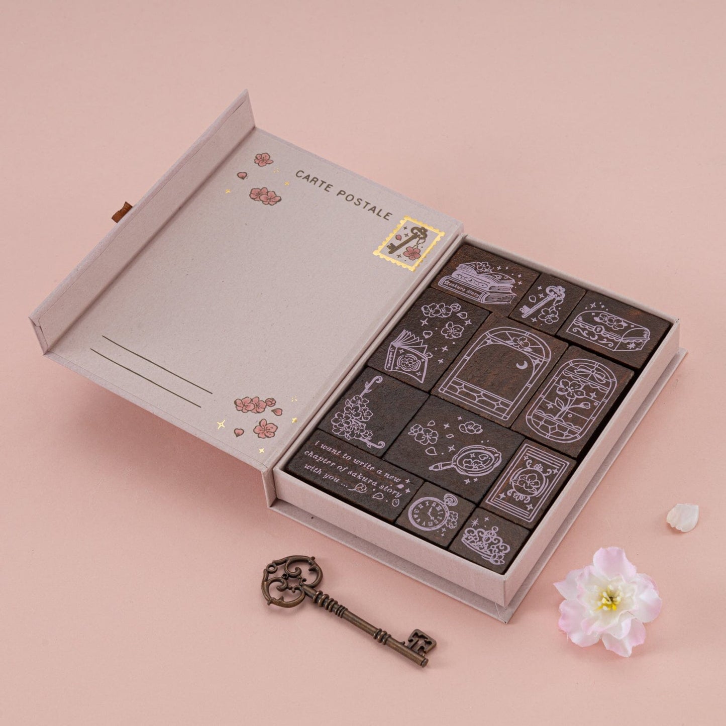 Tsuki ‘Sakura Story’ Bullet Journal Stamp Set ☾