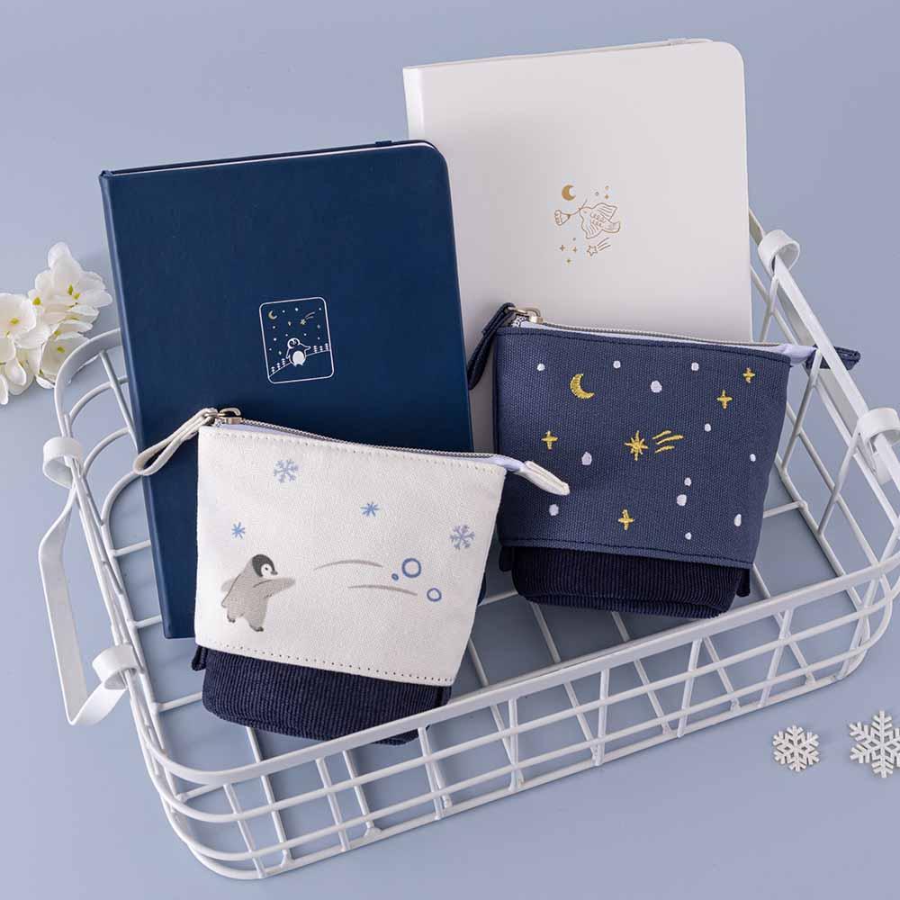 Tsuki ‘Dreams of Snow’ Pop-Up Pencil Case ☾