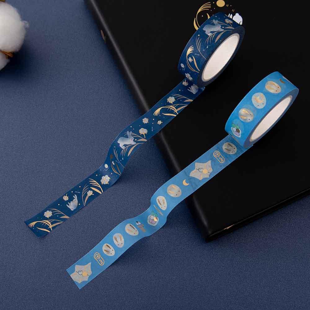 Tsuki ‘Moonlit Wish’ Washi Tapes Set ☾