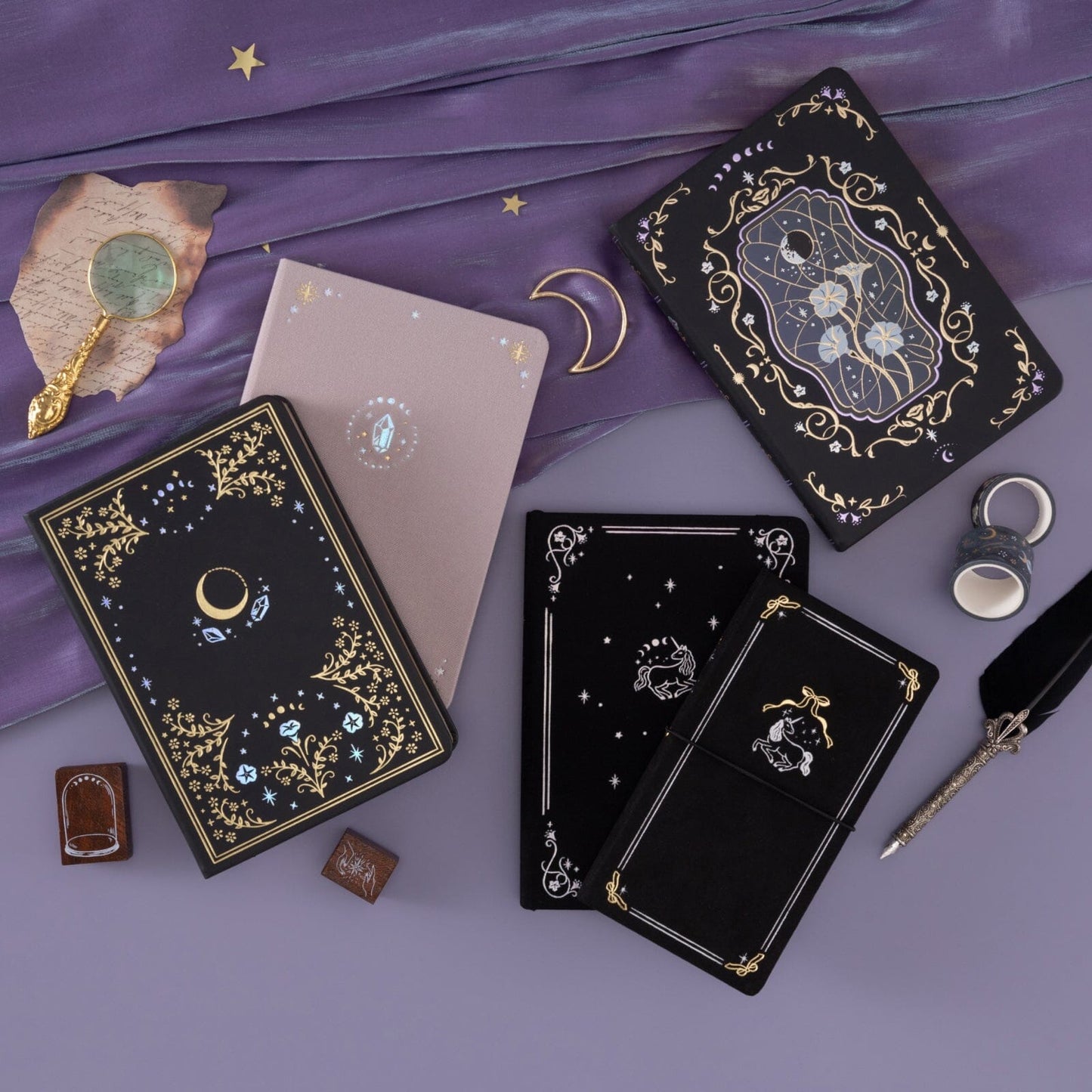 Tsuki ‘Moonmist Meadow’ Limited Edition Travel Notebook ☾