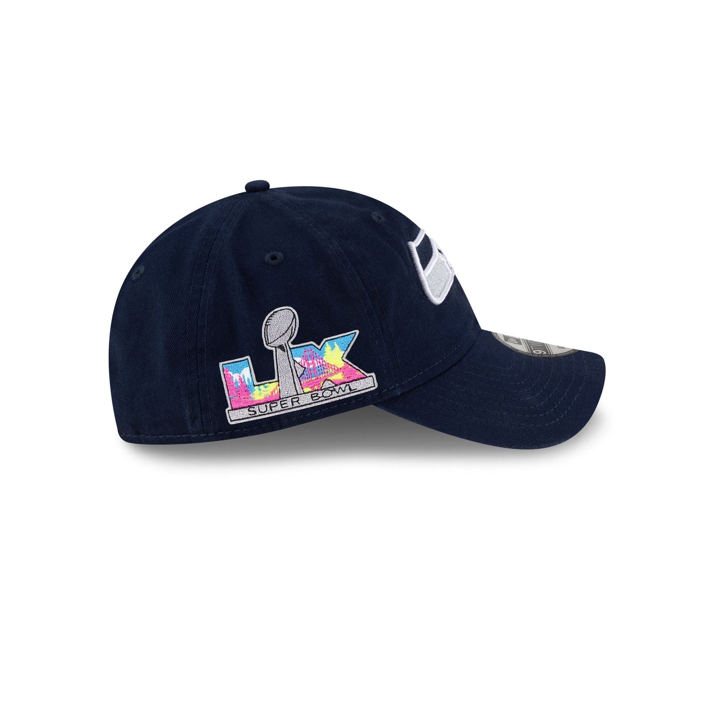 Seattle Seahawks Super Bowl LX Participation Sidepatch 9TWENTY Adjustable Hat