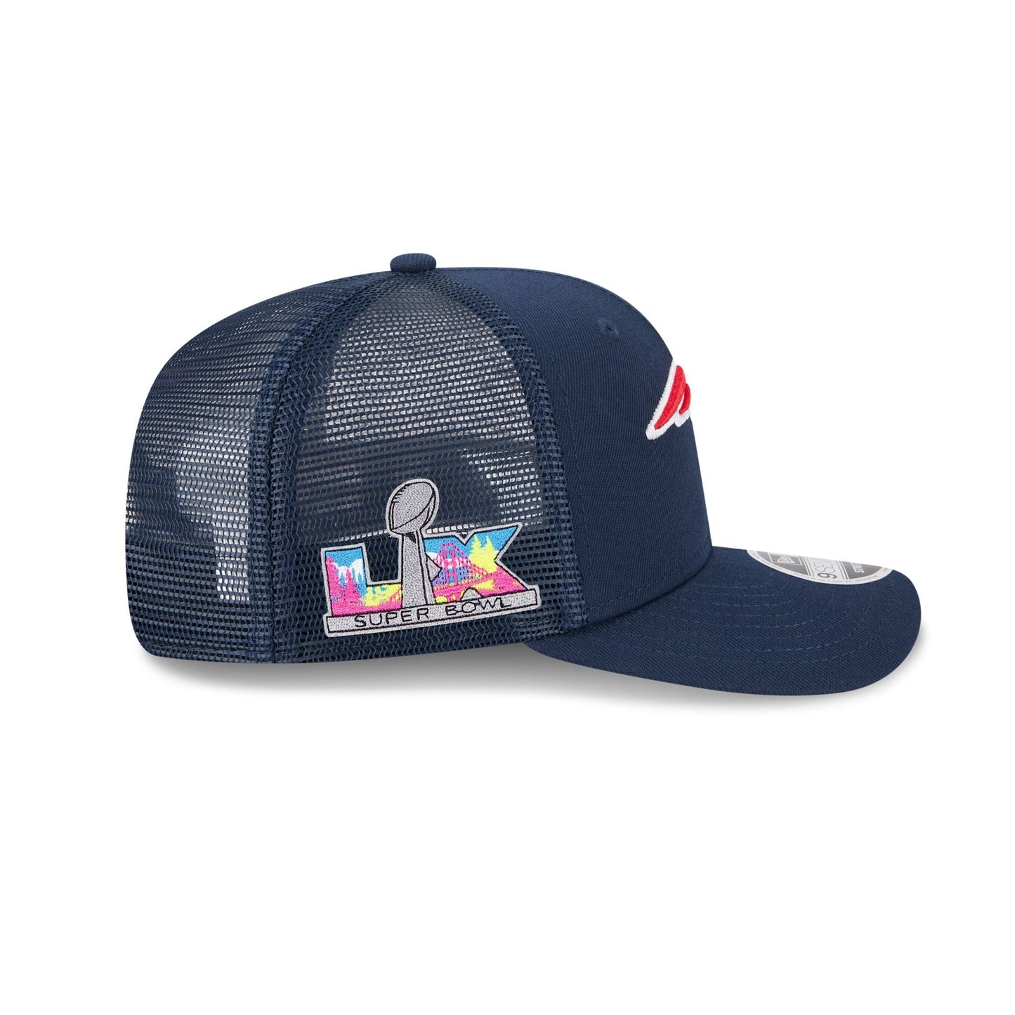 New England Patriots Super Bowl LX Participation Sidepatch 9SEVENTY Trucker Hat