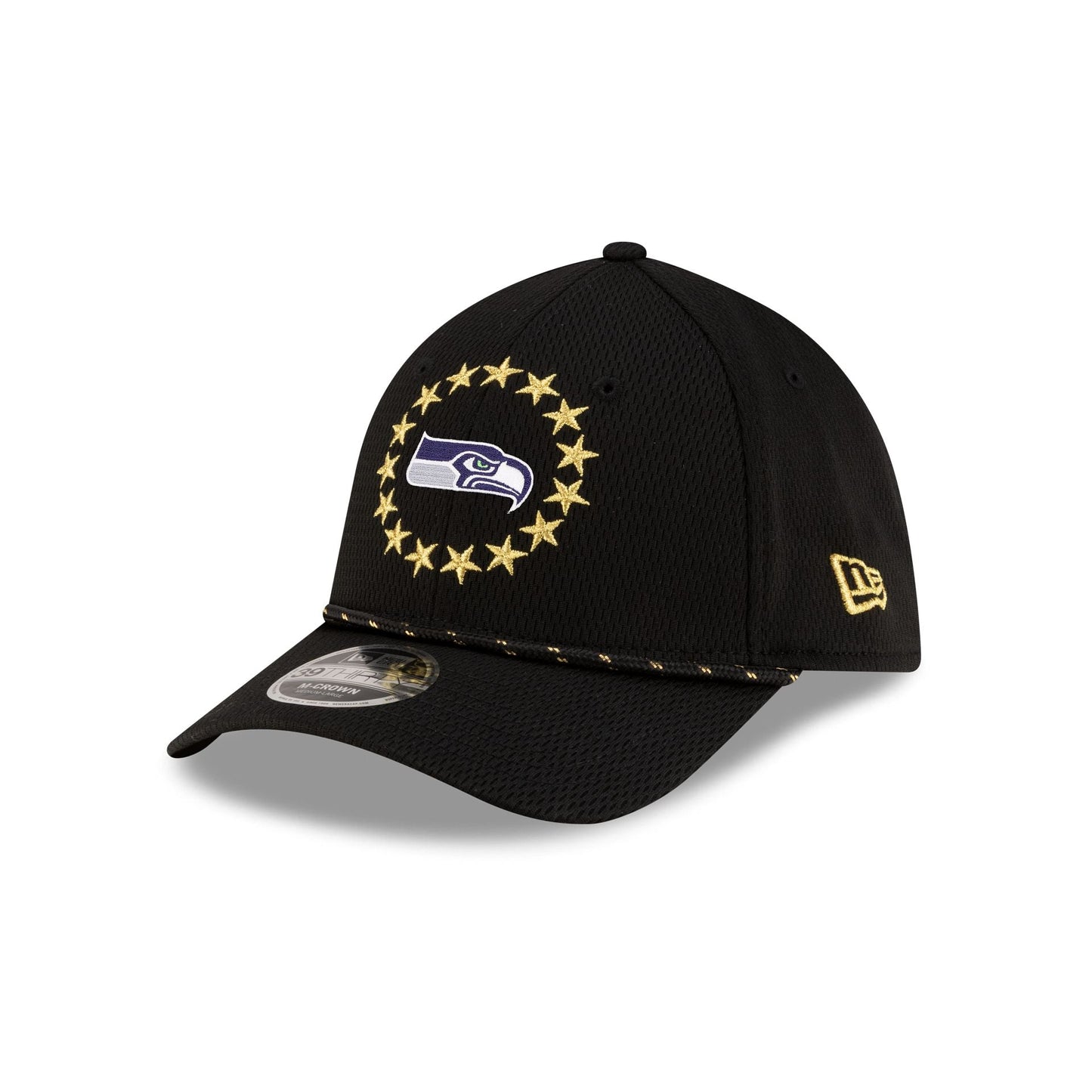 Seattle Seahawks Super Bowl LX Participation 39THIRTY M-Crown Stretch Fit