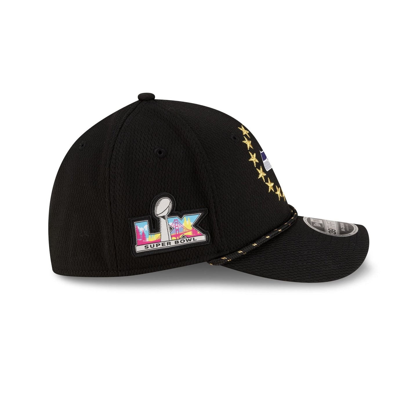 Seattle Seahawks Super Bowl LX Participation 39THIRTY M-Crown Stretch Fit