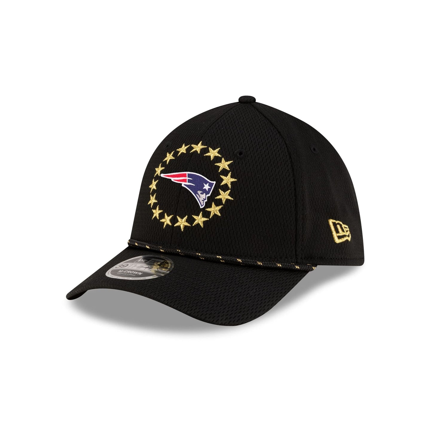 New England Patriots Super Bowl LX Participation 39THIRTY M-Crown Stretch Fit