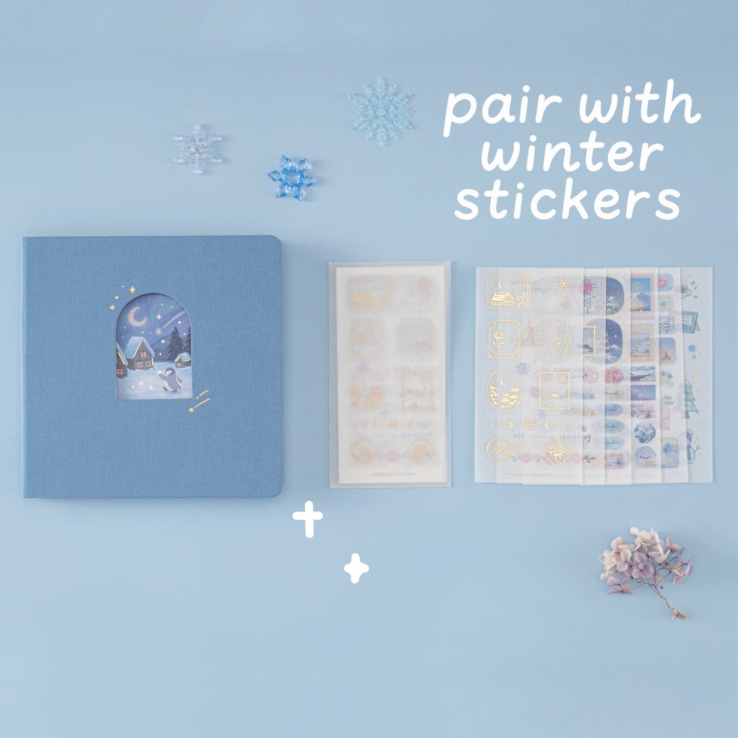Tsuki ‘Winter Journey’ Sticker Set ☾