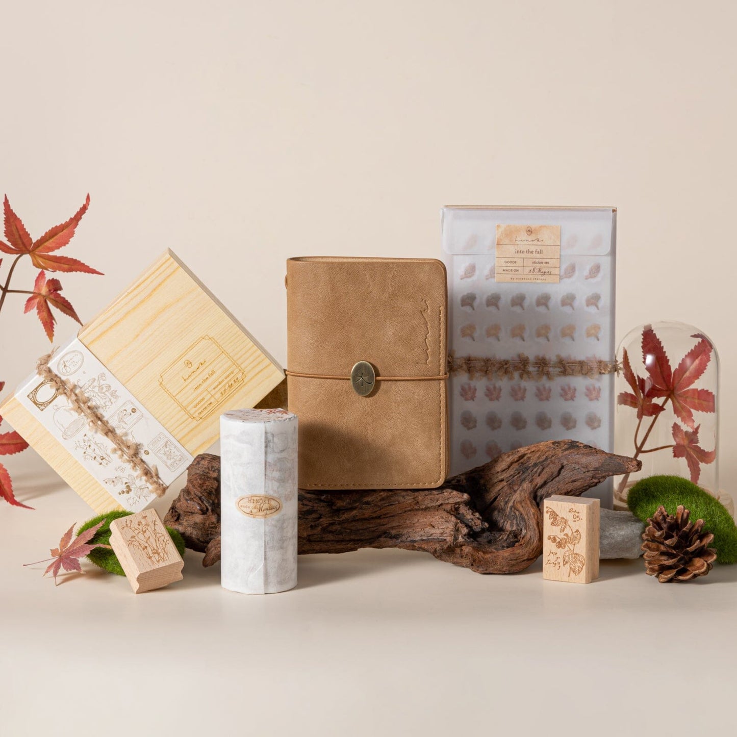 Hinoki - No.02 Passport Size Travel Notebook