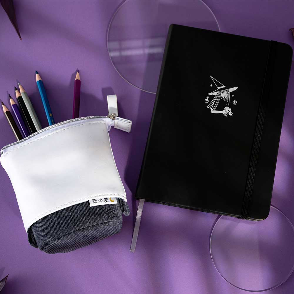 Tsuki ‘Crystal Nights’ Limited Edition Luxury Bullet Journal ☾ @MilkTuArt Collab!