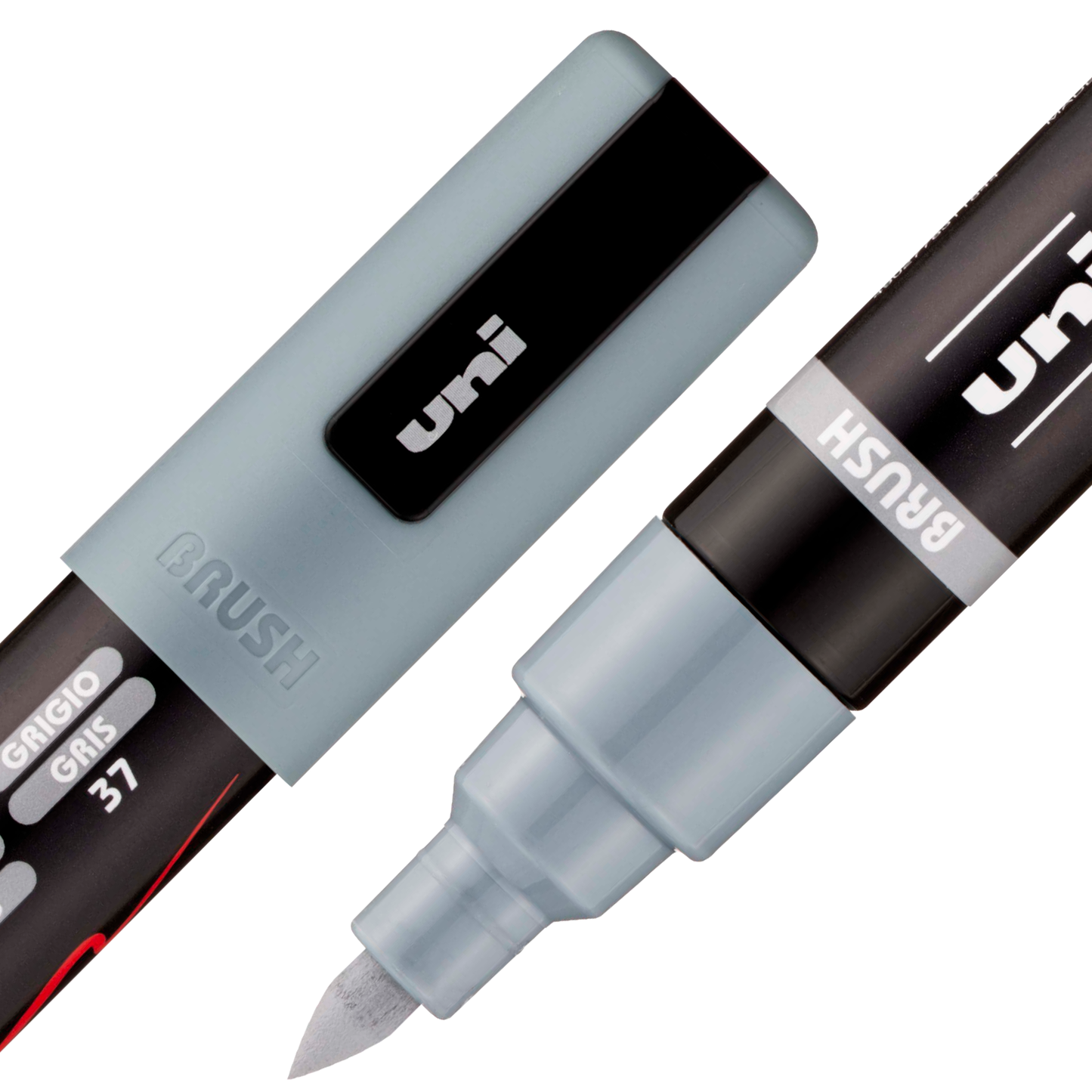 uni® POSCA® PC-5BR, Water-Based Paint Brush Tip Markers (16 Pack)
