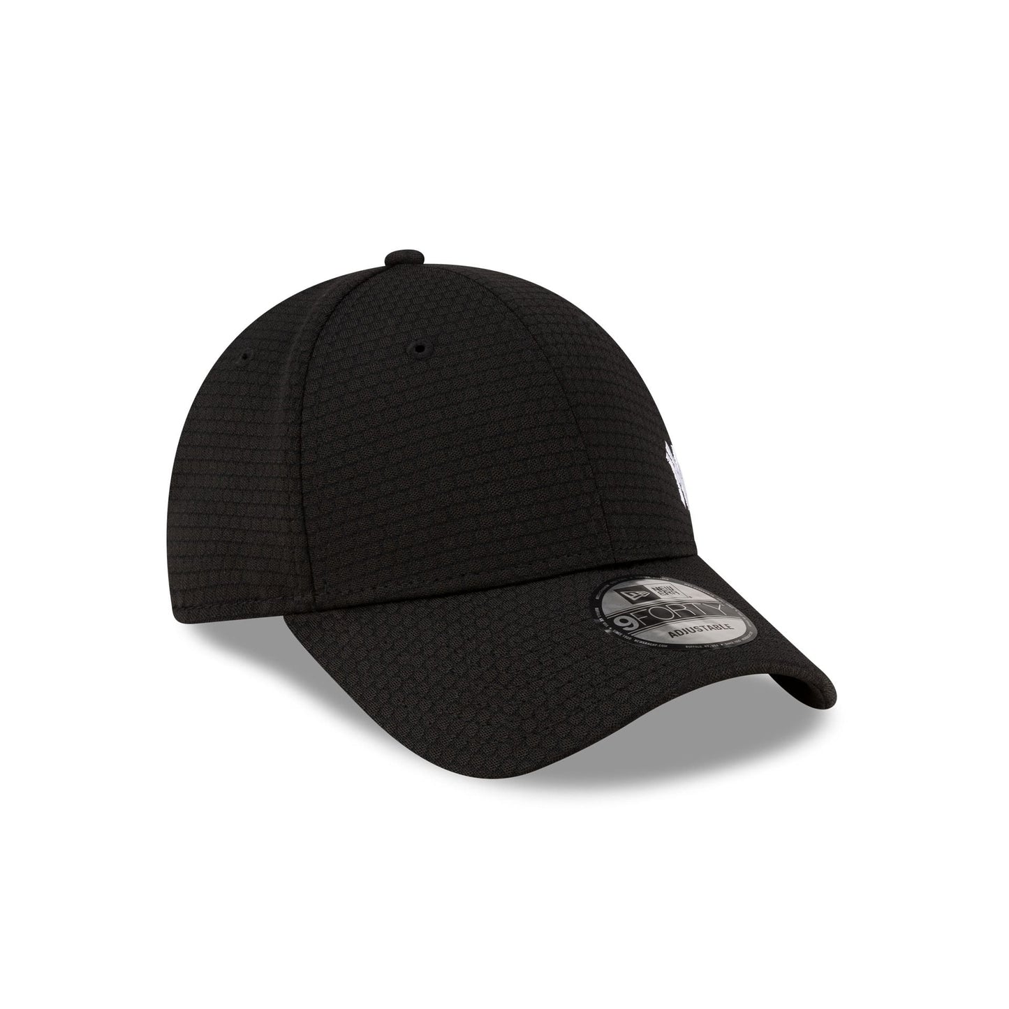 New York Yankees Flawless Mesh Black & White 9FORTY Snapback Hat