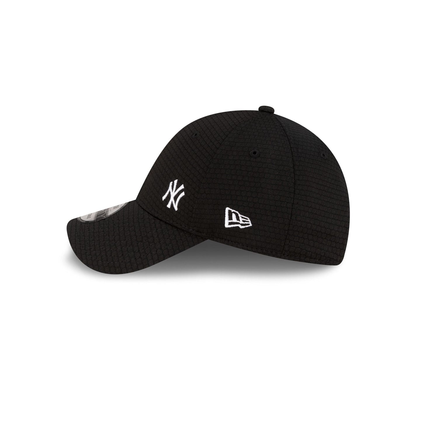 New York Yankees Flawless Mesh Black & White 9FORTY Snapback Hat