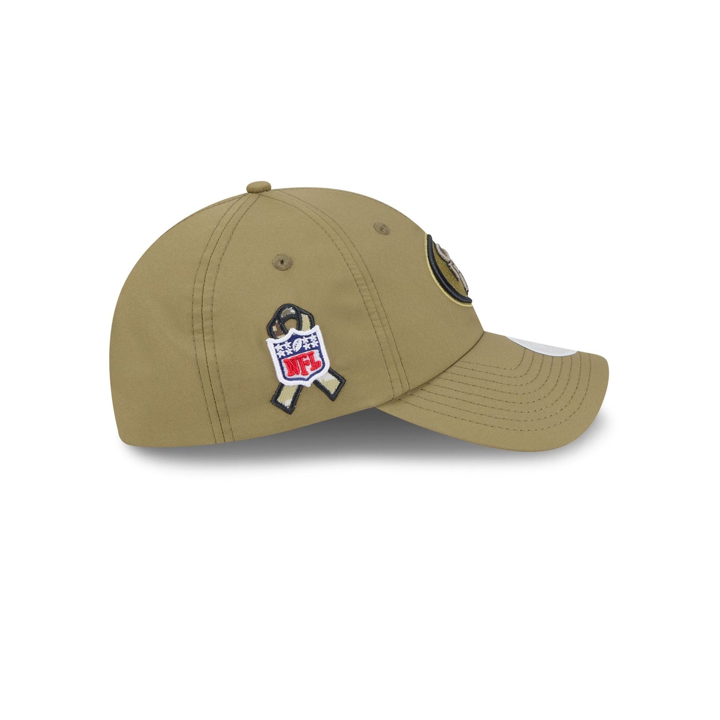 San Francisco 49ers 2025 Salute to Service Women's Open Back Ponytail Hat