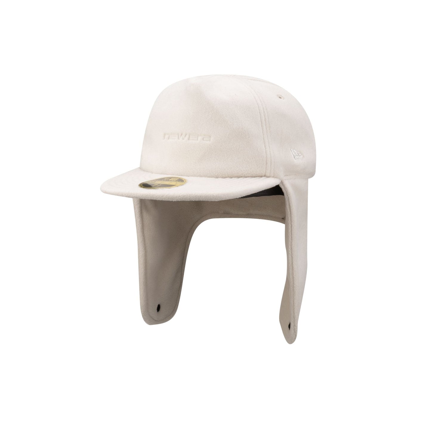 New Era Branded Vintage Stone Polartec Dog Ear Retro Crown 59FIFTY Fitted Hat