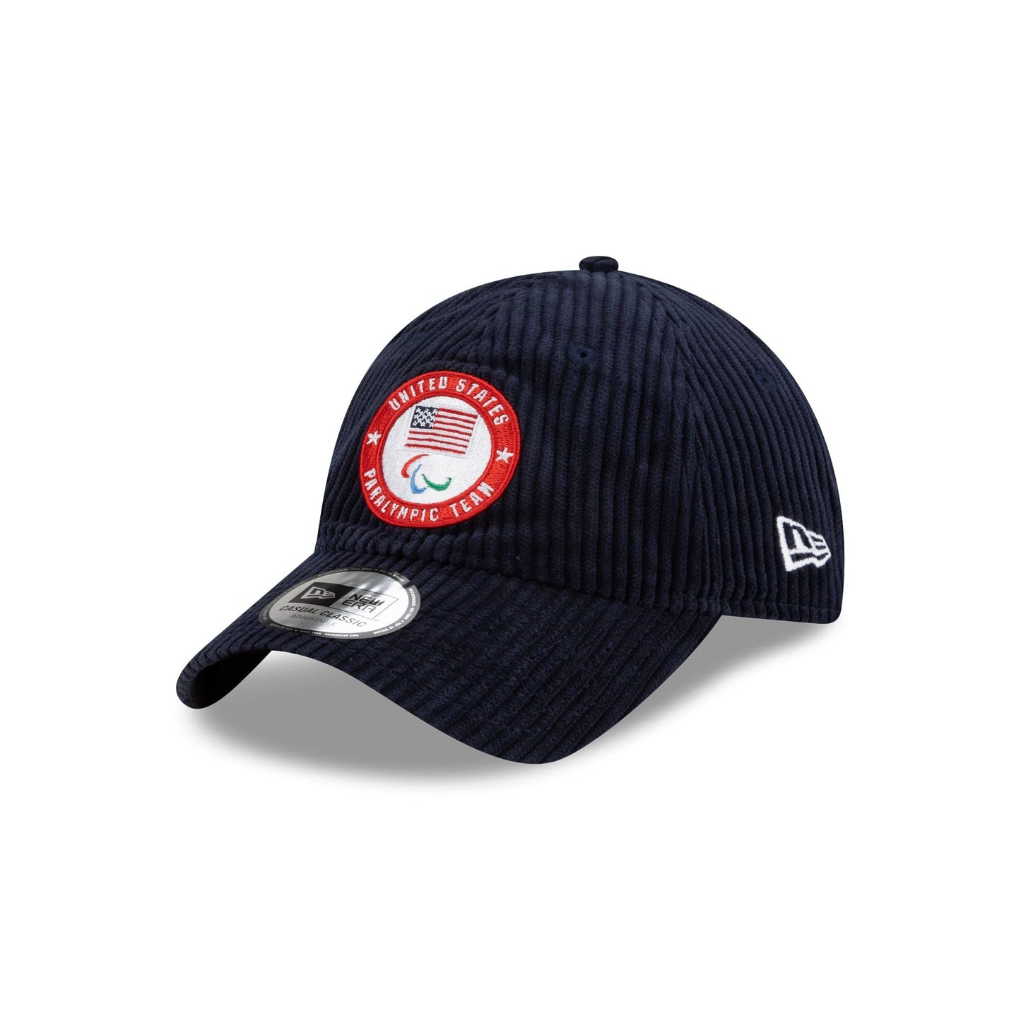 Team USA Winter Paralympics Corduroy Casual Classic Adjustable Hat