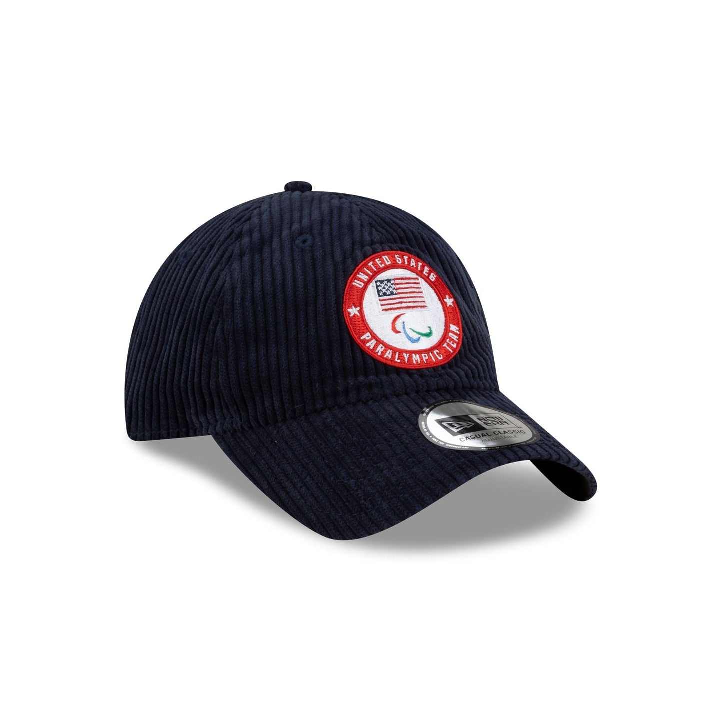 Team USA Winter Paralympics Corduroy Casual Classic Adjustable Hat