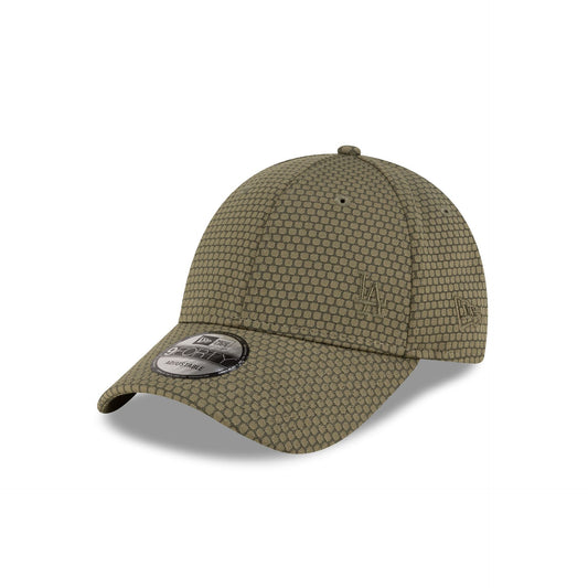 Los Angeles Dodgers Flawless Mesh Olive 9FORTY Snapback Hat