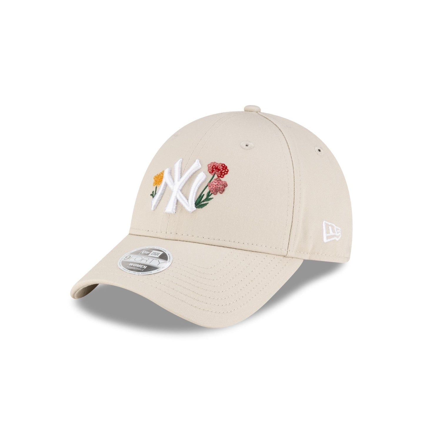 New York Yankees Floral Icon Women's 9FORTY Adjustable Hat