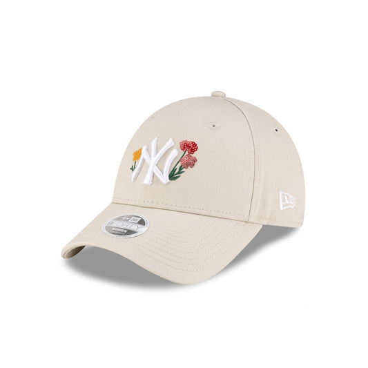 New York Yankees Floral Icon Women's 9FORTY Adjustable Hat