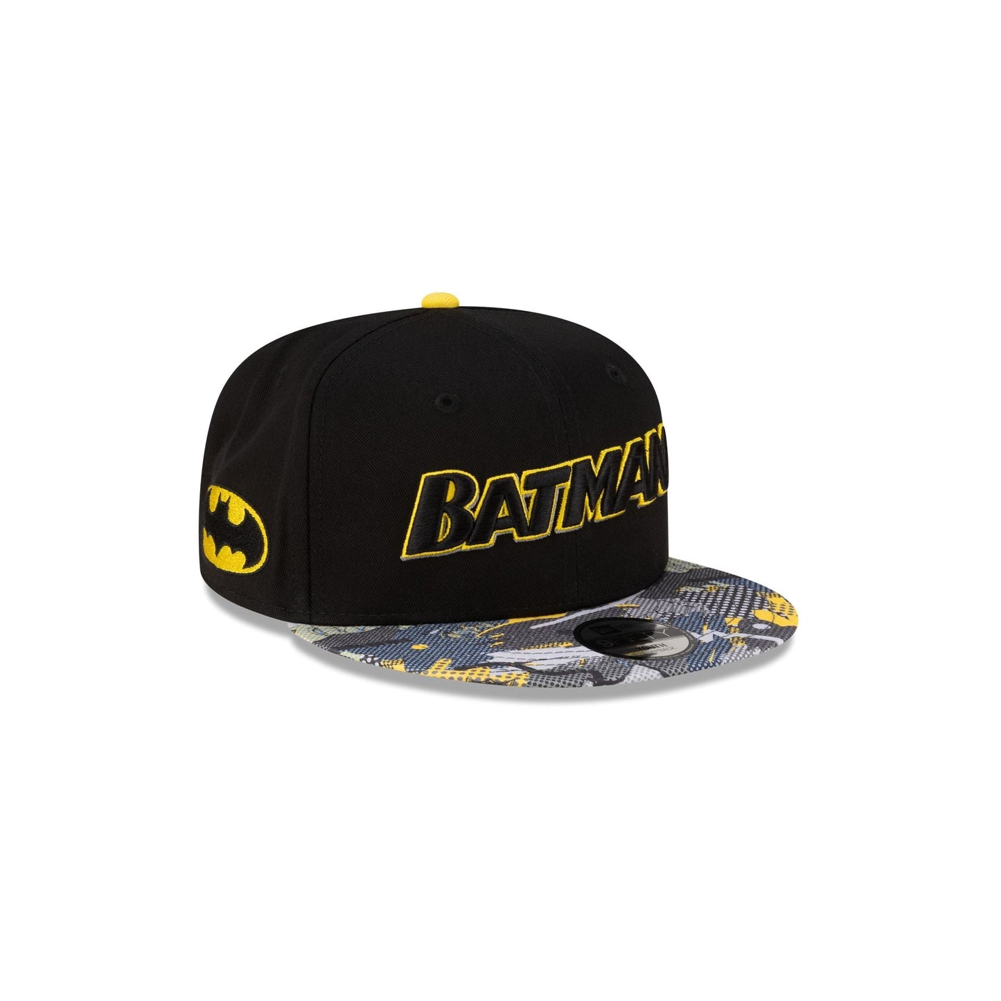 Batman Kids Black & Yellow 9FIFTY Snapback Hat