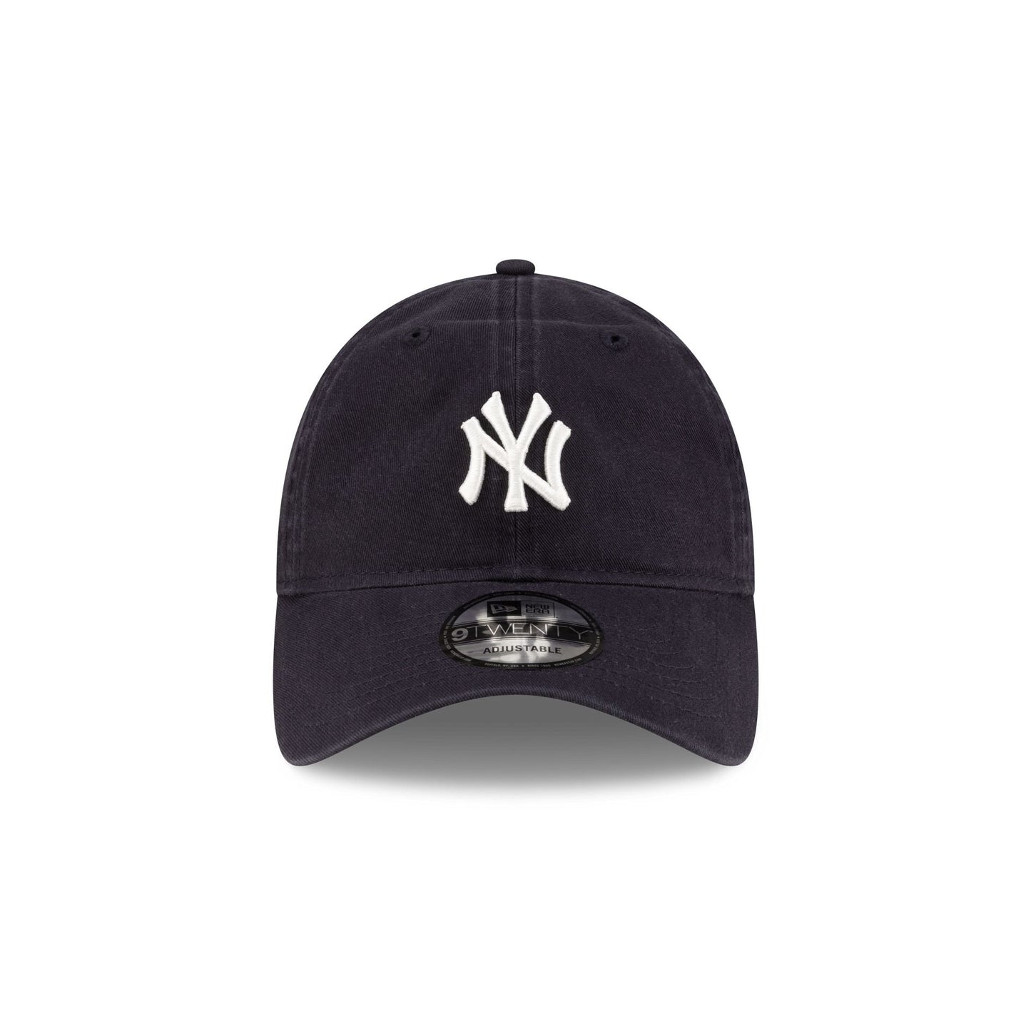 New York Yankees Navy Washed Script 9TWENTY Adjustable Hat