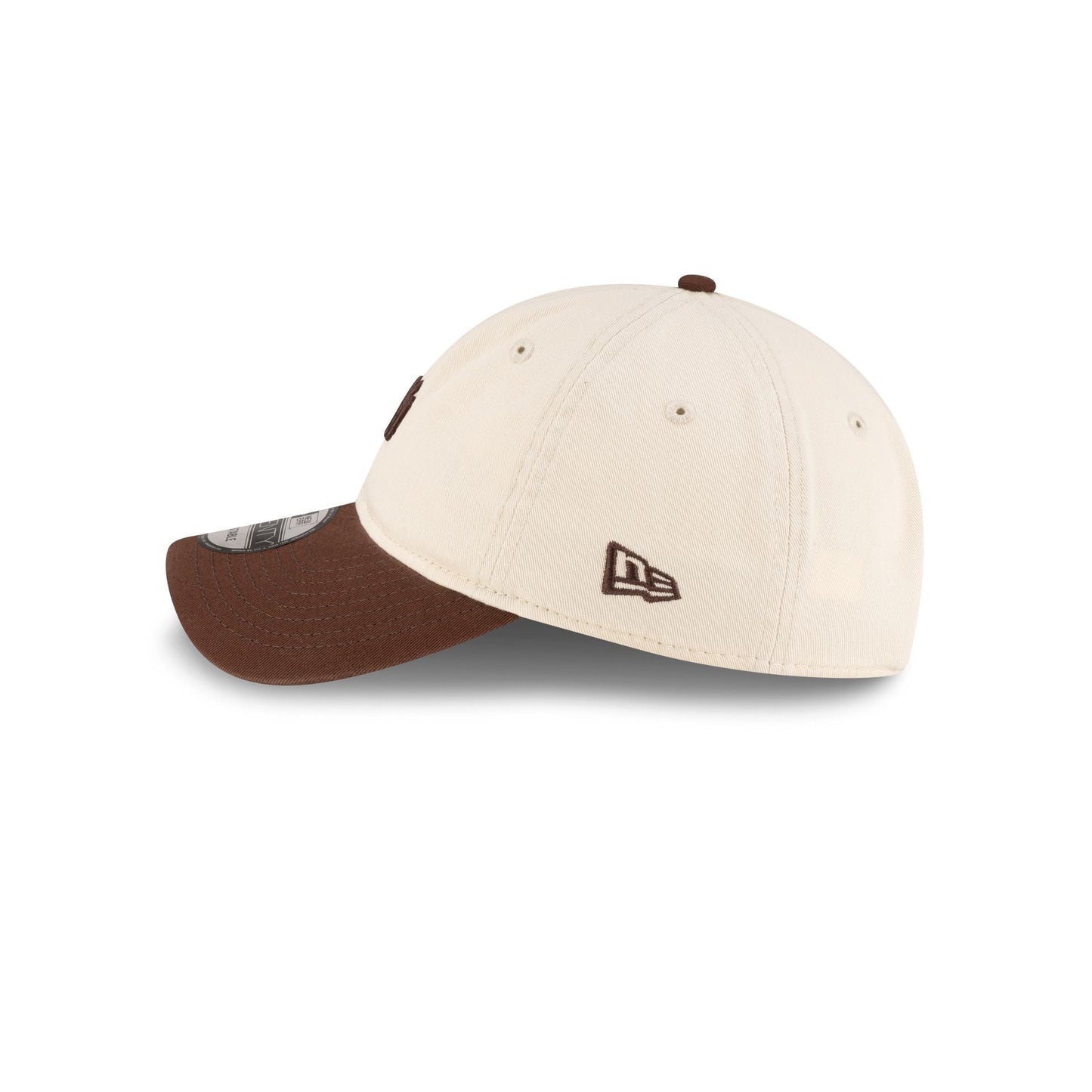New York Yankees Mini Logo Brown 9TWENTY Adjustable Hat