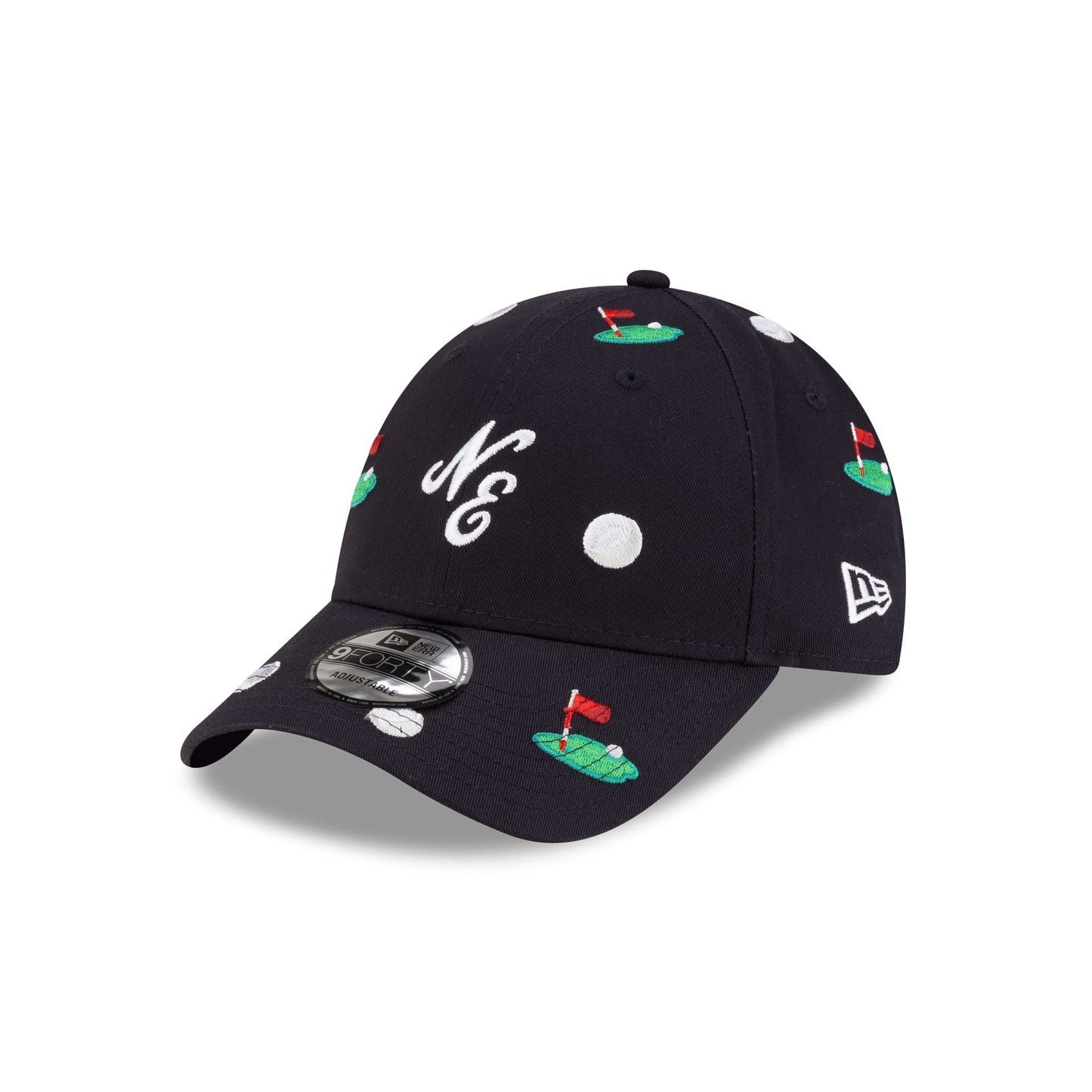 New Era Cap Golf Club All Over Print 9FORTY M-Crown Adjustable Hat