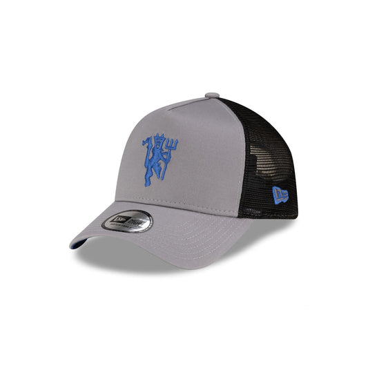 Manchester United FC Seasonal Graphite 9FORTY A-Frame Trucker Hat