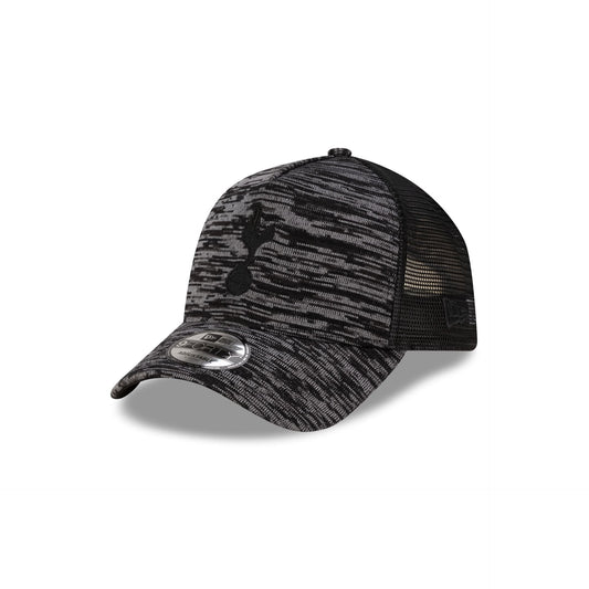 Tottenham Hotspur FC Marl Black 9FORTY A-Frame Trucker Hat