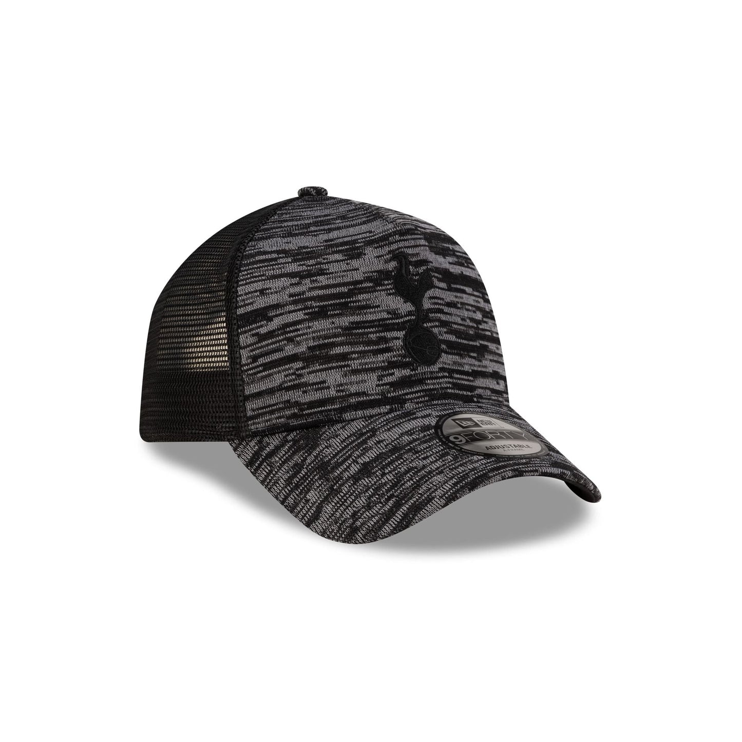 Tottenham Hotspur FC Marl Black 9FORTY A-Frame Trucker Hat