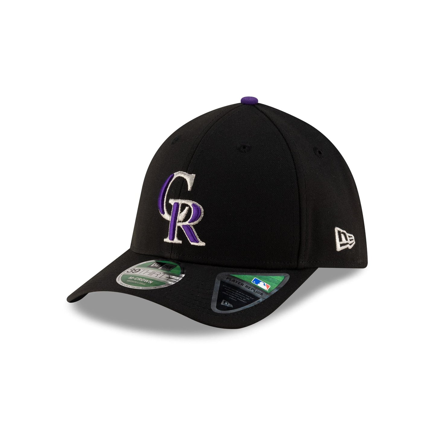 Colorado Rockies Player Replica 39THIRTY M-Crown Stretch Fit Hat