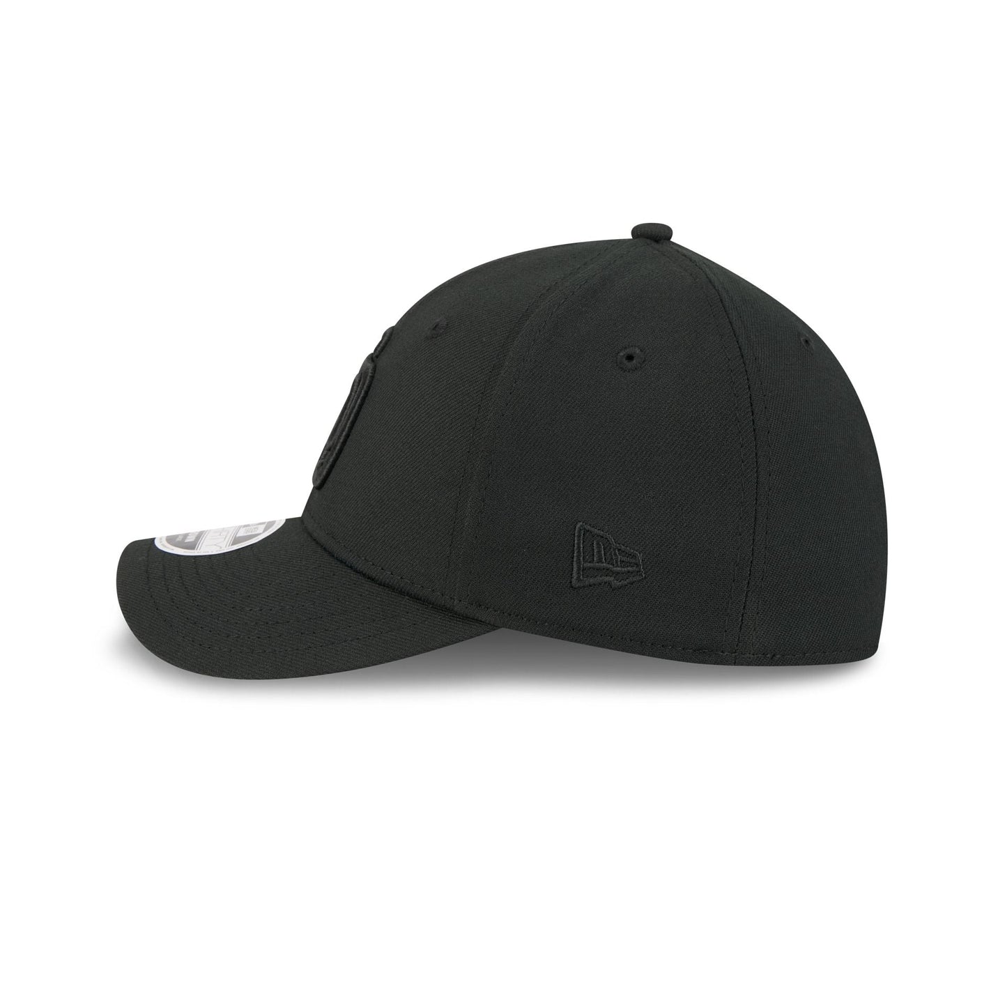 San Diego Padres Black and White 39THIRTY M-Crown Stretch Fit Hat