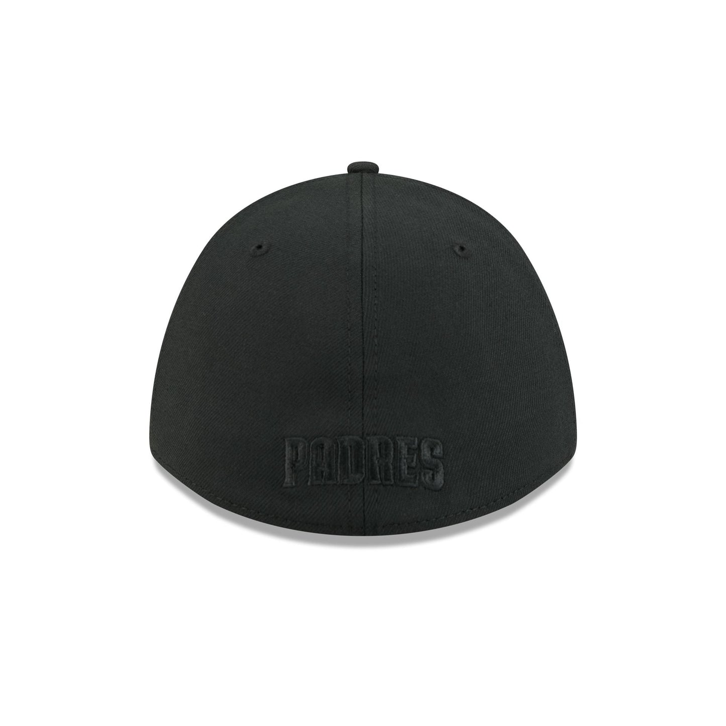 San Diego Padres Black and White 39THIRTY M-Crown Stretch Fit Hat