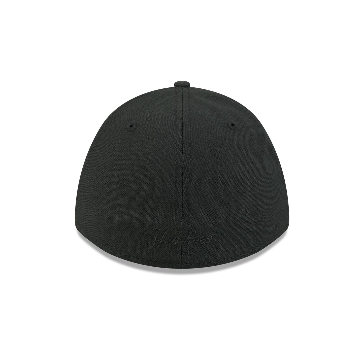New York Yankees Black and White 39THIRTY M-Crown Stretch Fit Hat