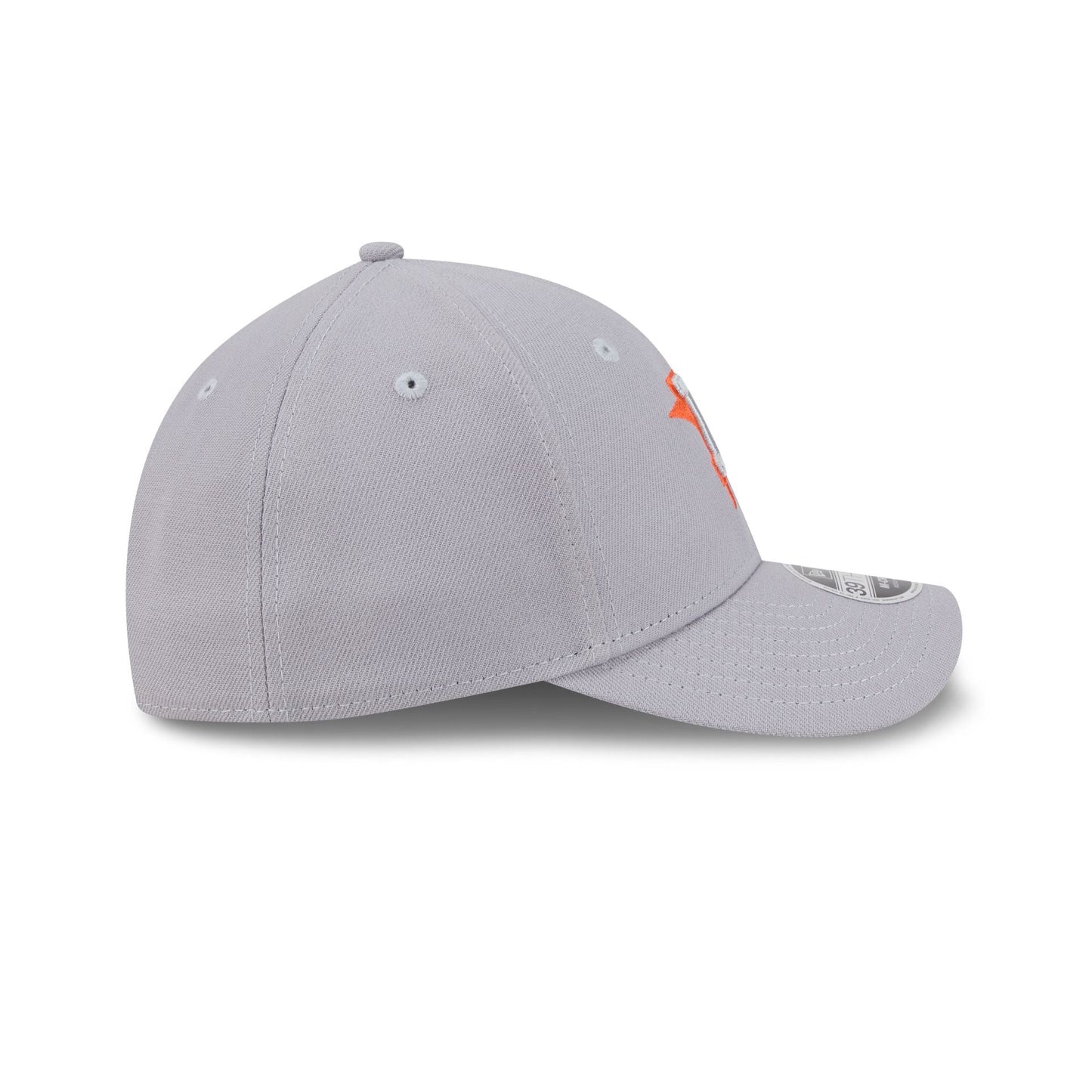 Houston Astros Gray 39THIRTY M-Crown Stretch Fit Hat