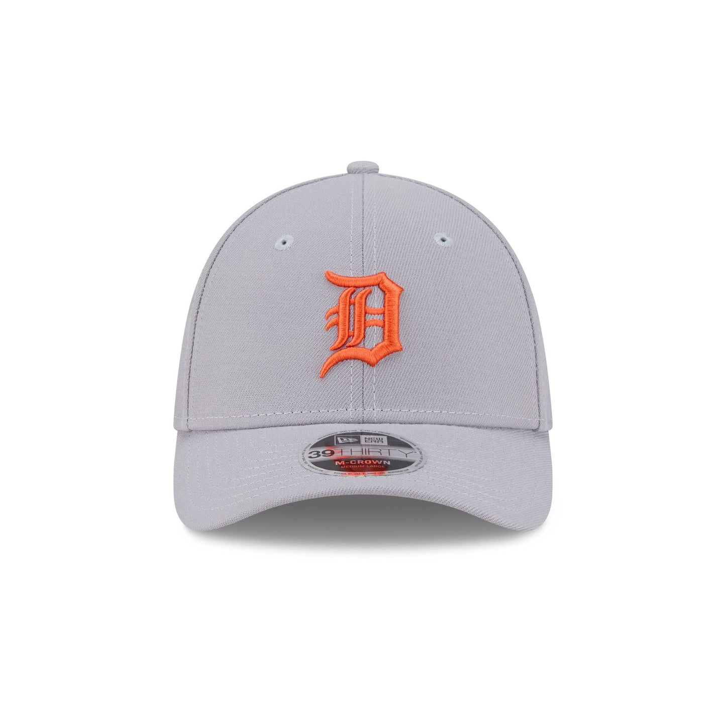 Detroit Tigers Gray 39THIRTY M-Crown Stretch Fit Hat