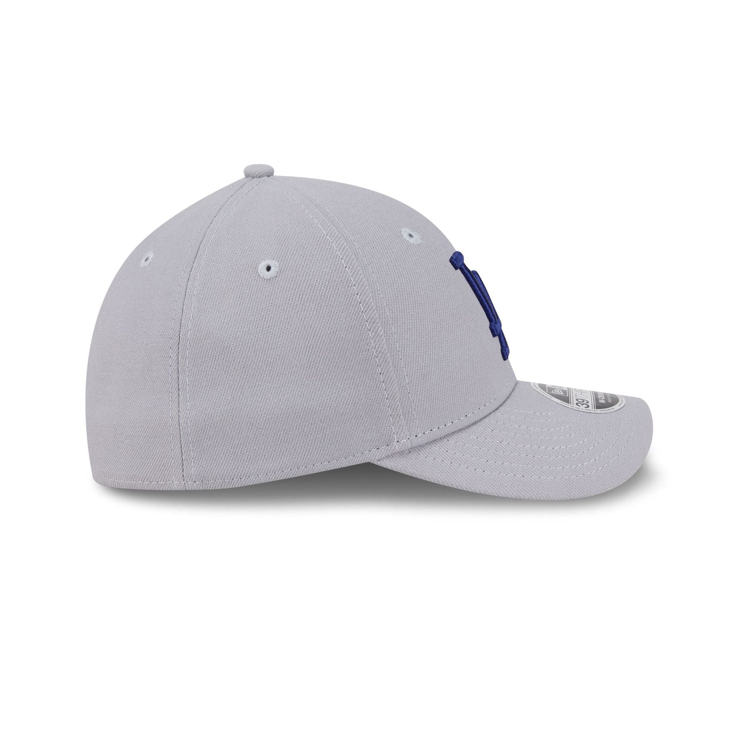 Los Angeles Dodgers Gray 39THIRTY M-Crown Stretch Fit Hat